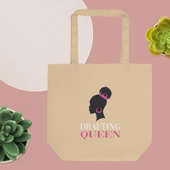 Drafting Queen Eco Tote Bag - Image 2