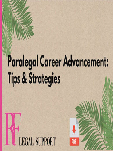 Paralegal Career Advancement: Tips & Strategies